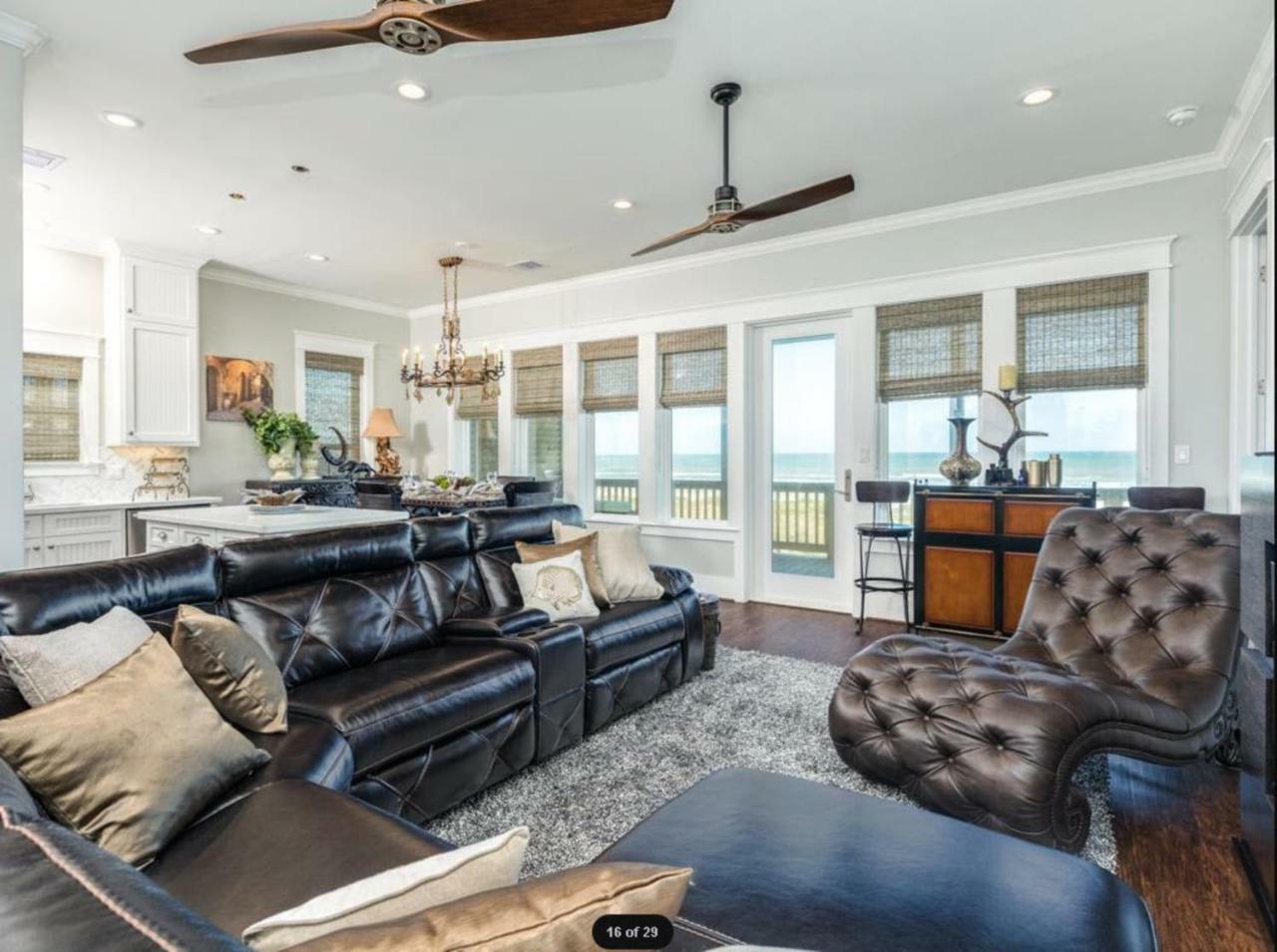 Beachfront Bliss Galveston Exterior foto