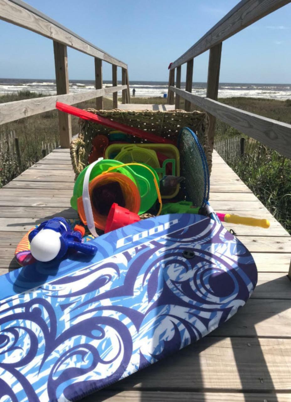 Beachfront Bliss Galveston Exterior foto
