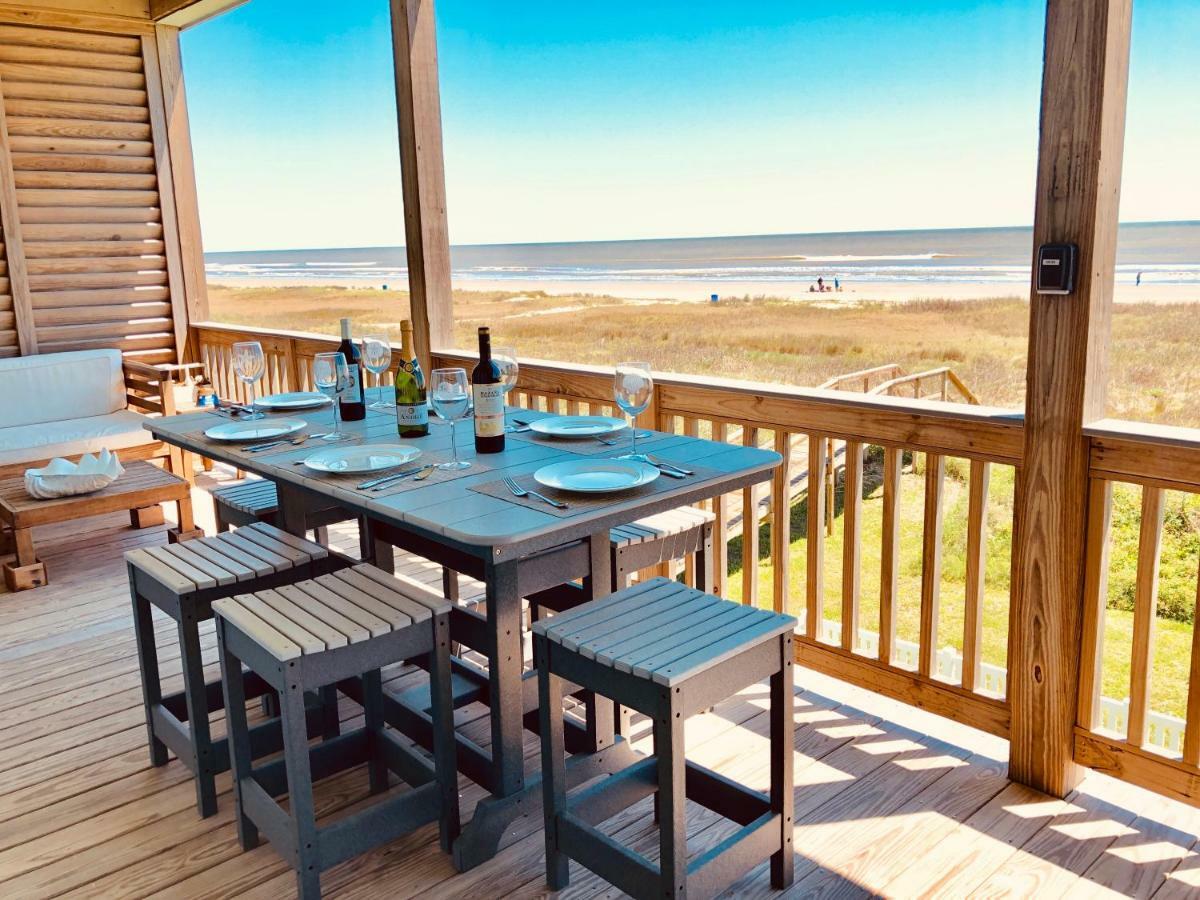 Beachfront Bliss Galveston Exterior foto